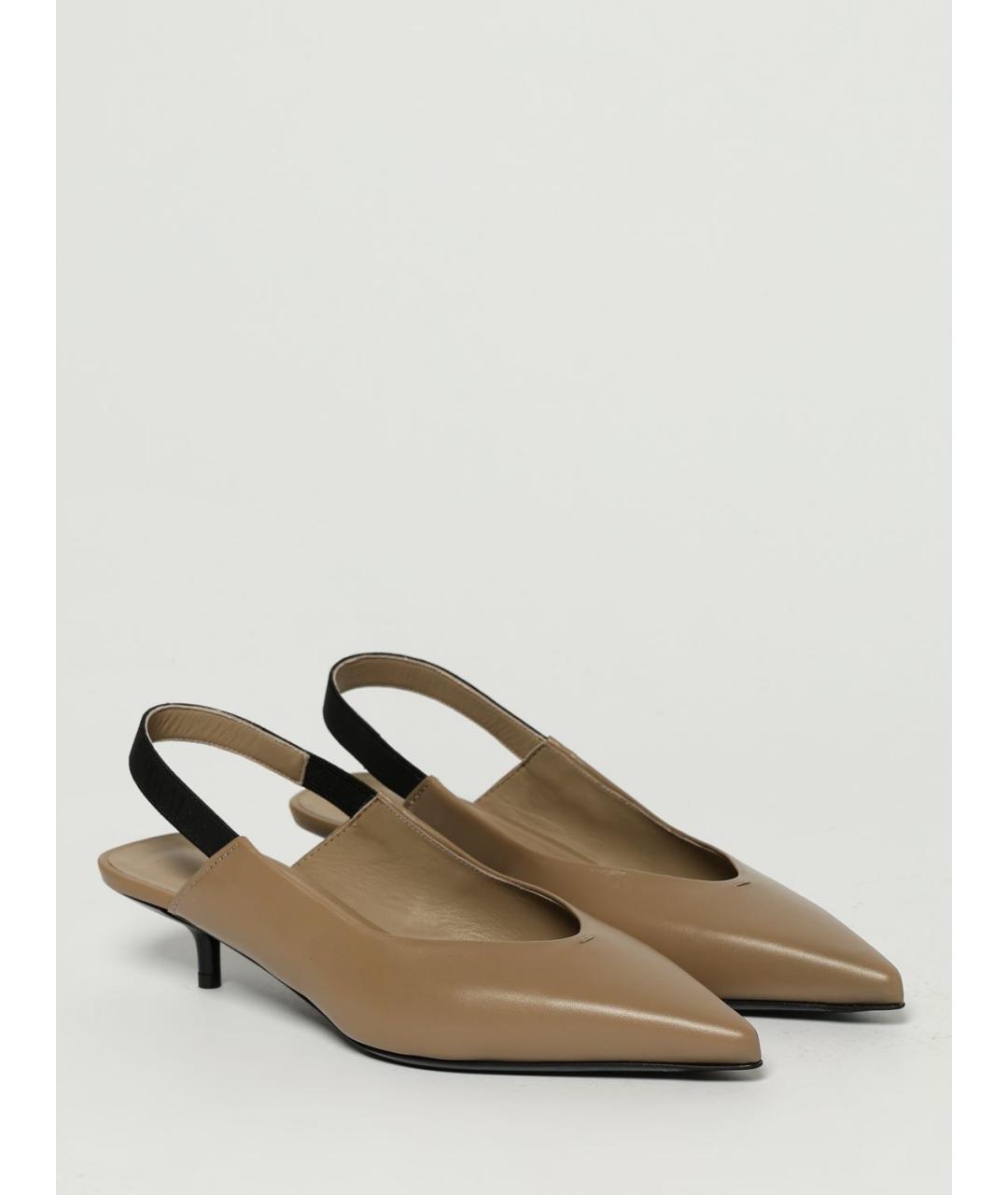 MAX MARA Бежевые туфли, фото 2