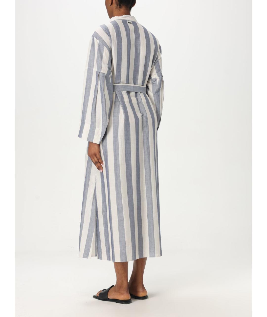 'S MAX MARA Мульти хлопковое повседневное платье, фото 3