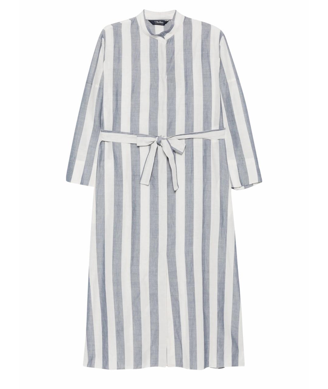 'S MAX MARA Мульти хлопковое повседневное платье, фото 1