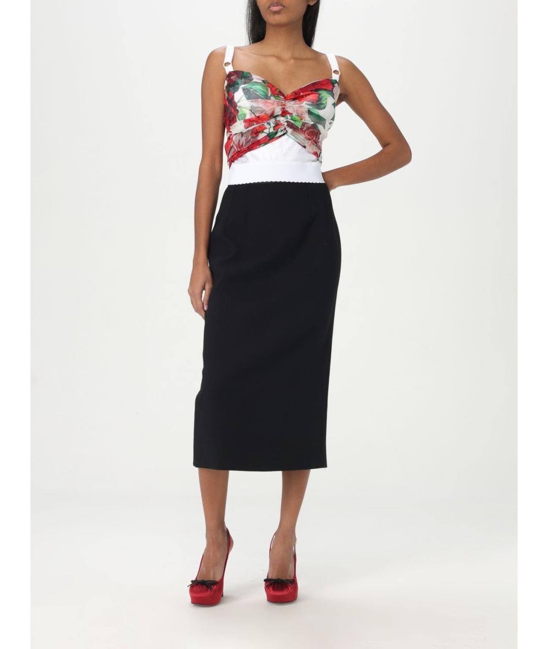 DOLCE&GABBANA Мульти майка, фото 3