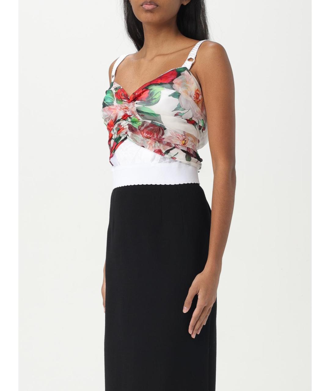 DOLCE&GABBANA Мульти майка, фото 5
