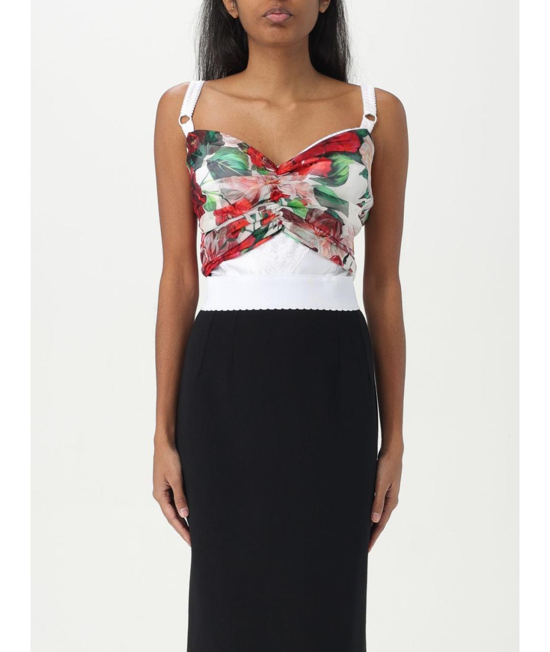 DOLCE&GABBANA Мульти майка, фото 2