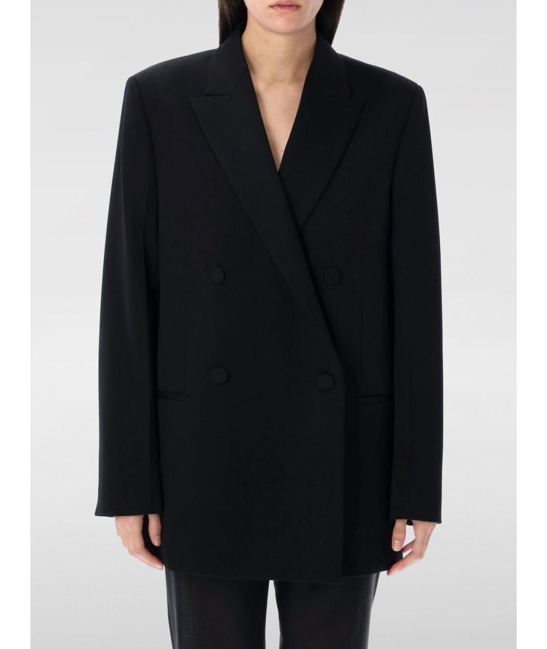 JIL SANDER Черный жакет/пиджак, фото 4