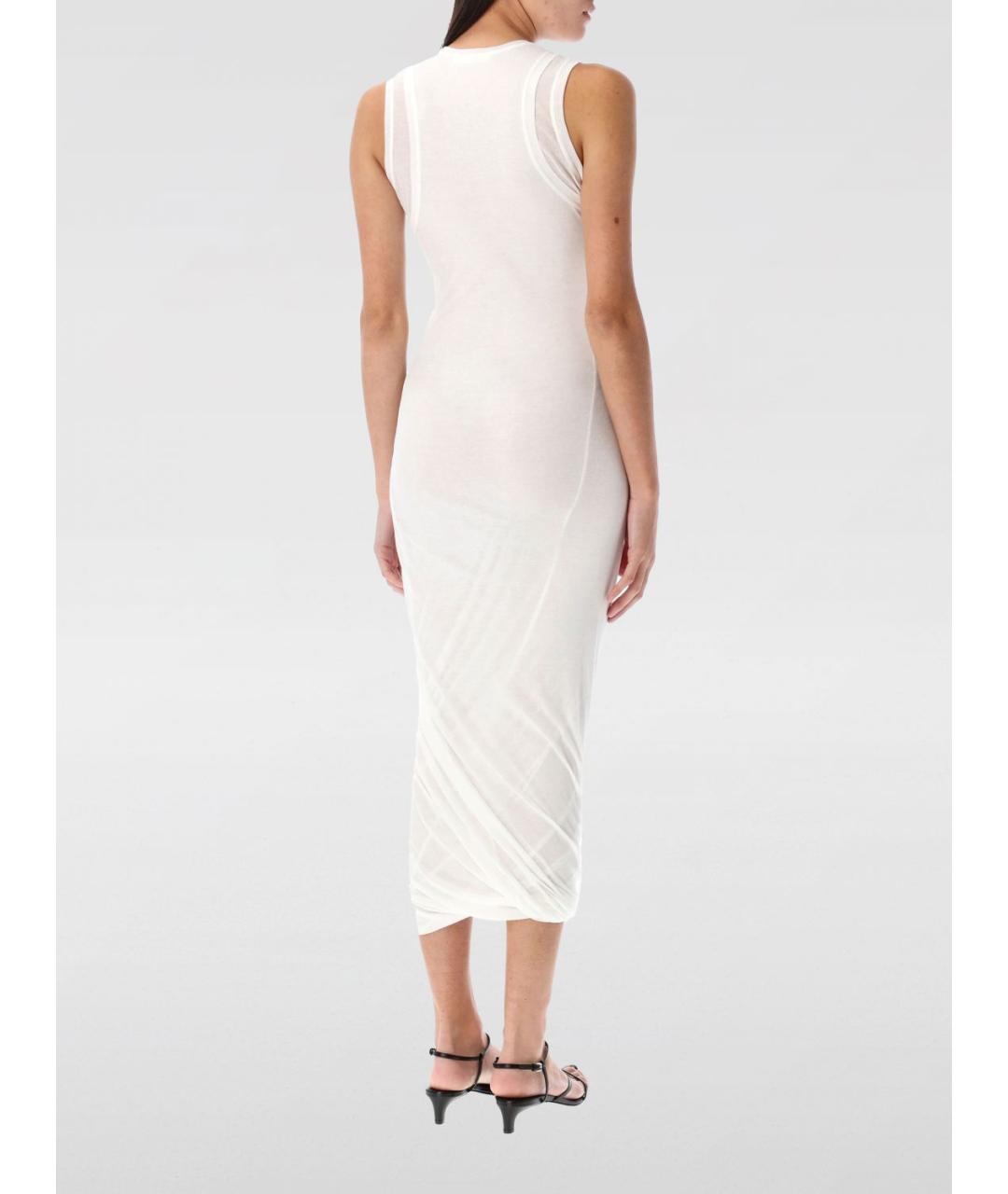 JIL SANDER Белое платье, фото 2