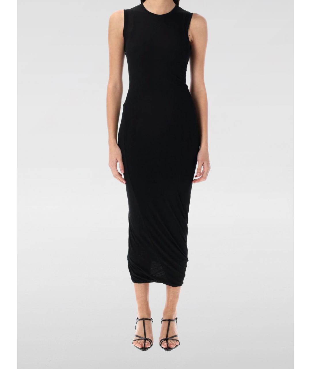 JIL SANDER Черное повседневное платье, фото 2