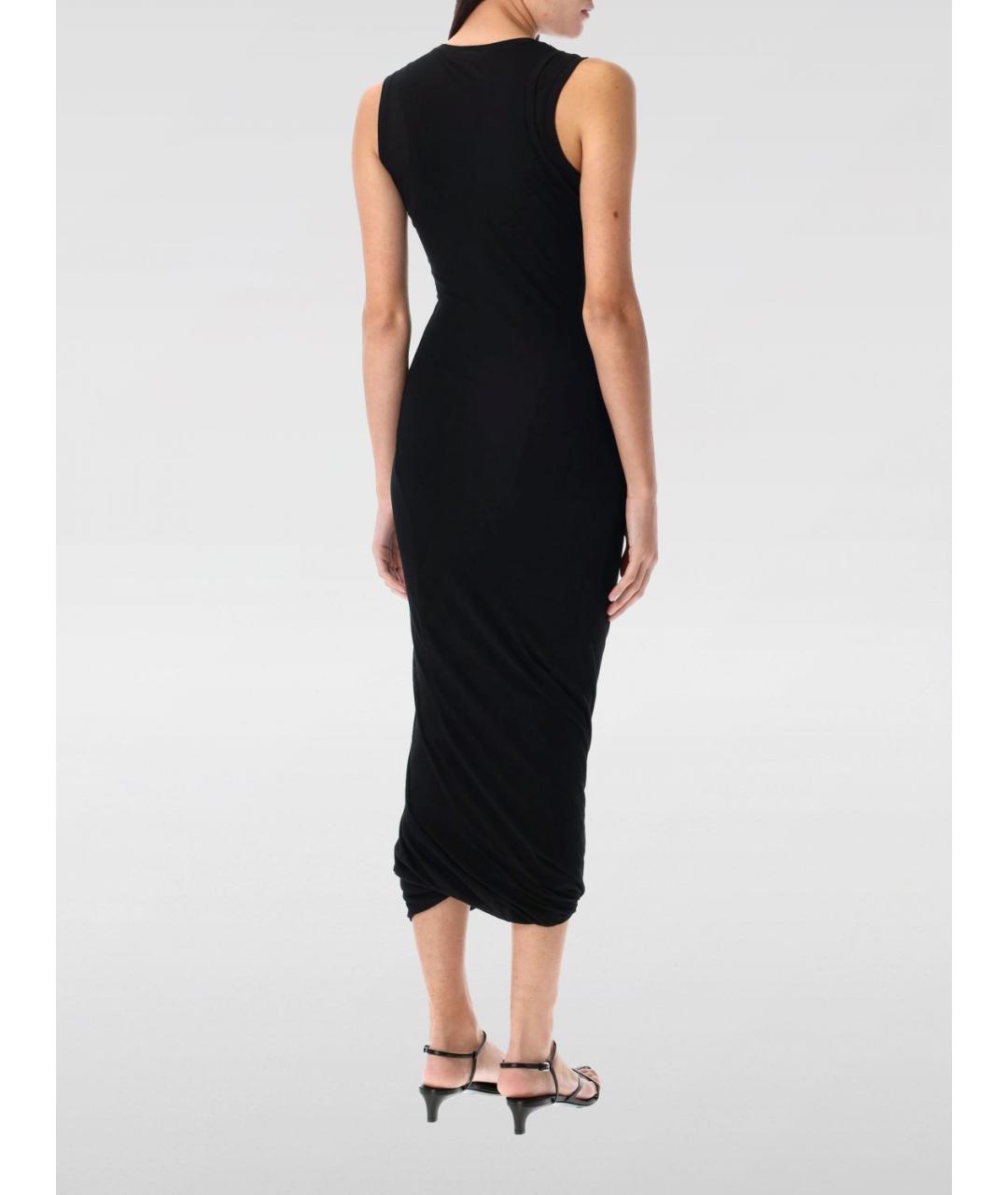 JIL SANDER Черное повседневное платье, фото 3