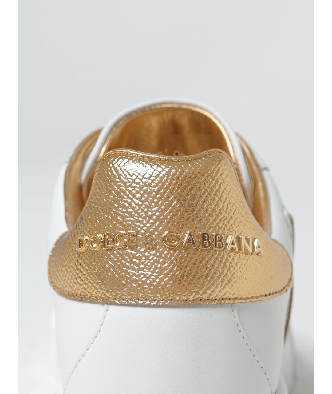 DOLCE&GABBANA Белые кроссовки, фото 4