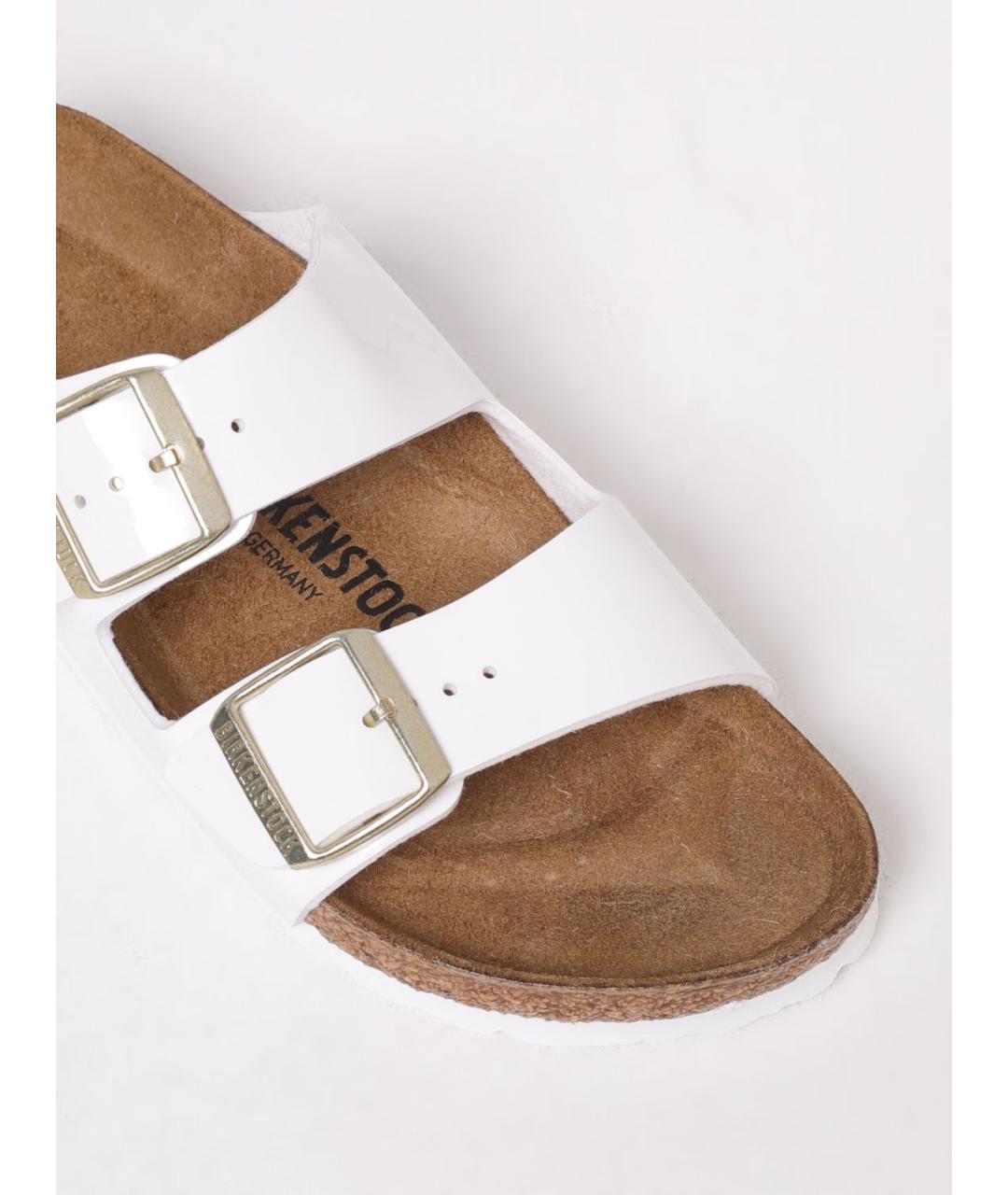 BIRKENSTOCK Белые сандалии, фото 4