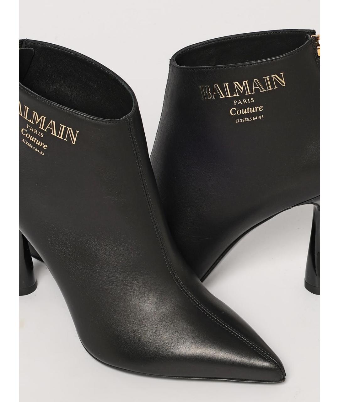 BALMAIN Черные ботинки, фото 4