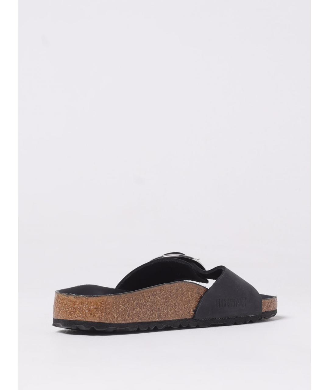 BIRKENSTOCK Черные шлепанцы, фото 3