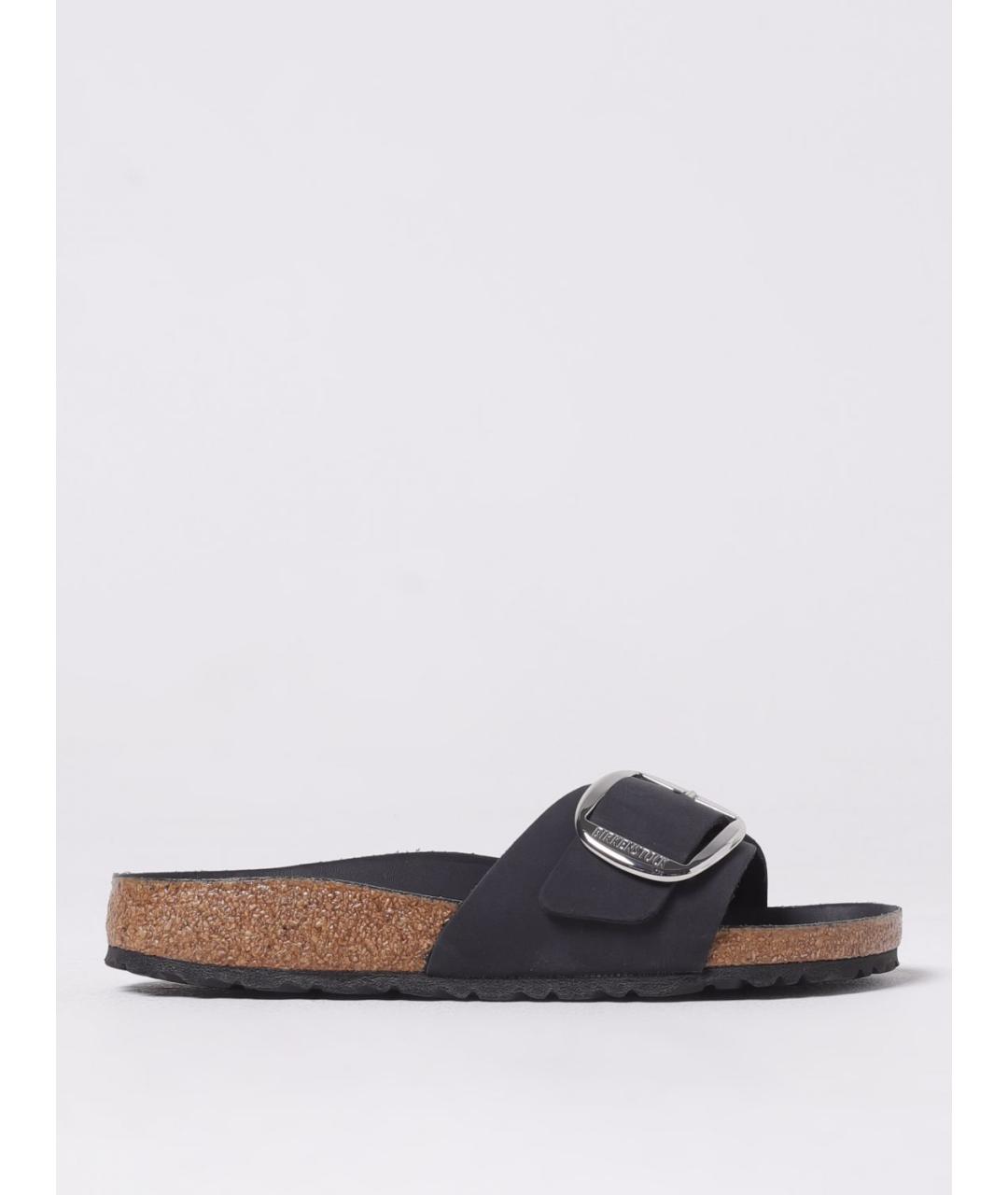 BIRKENSTOCK Черные шлепанцы, фото 5