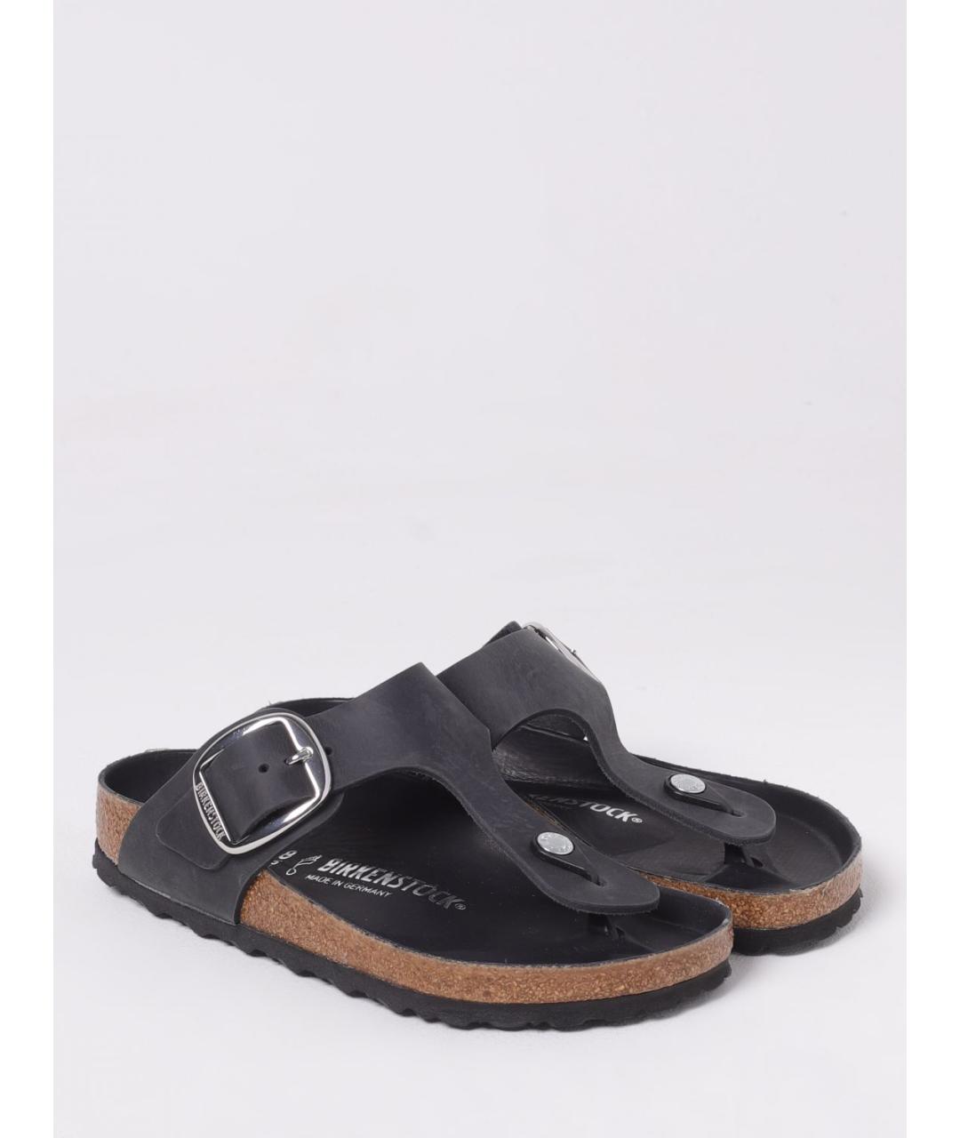 BIRKENSTOCK Черные сандалии, фото 2