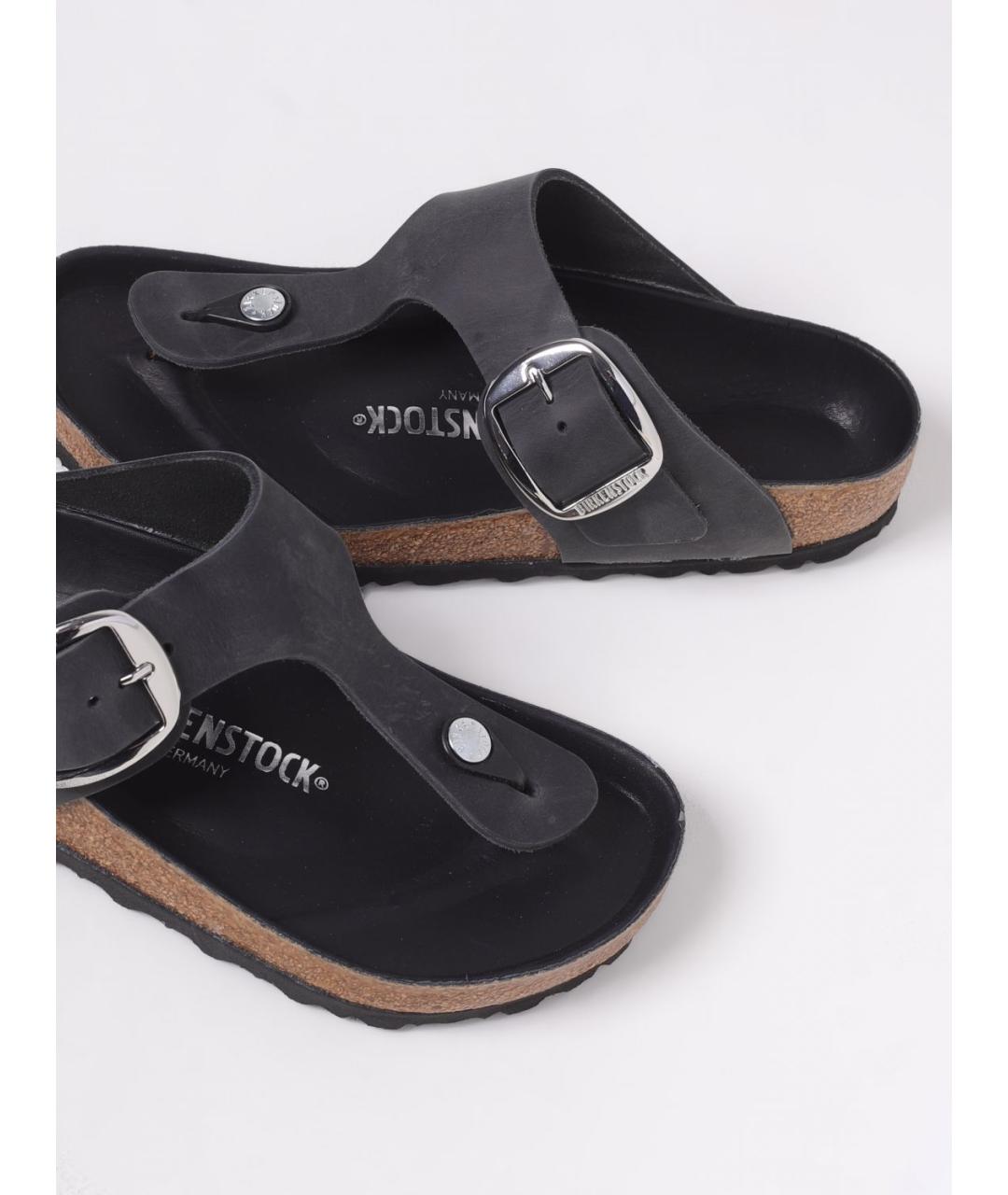 BIRKENSTOCK Черные сандалии, фото 4