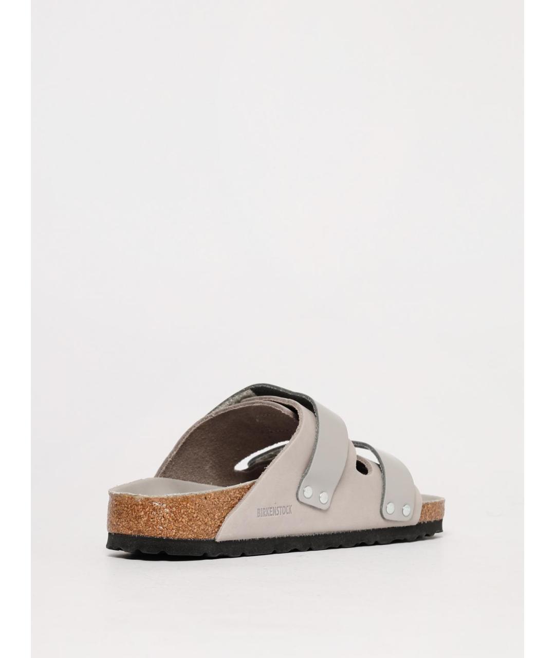 BIRKENSTOCK Бежевые шлепанцы, фото 3