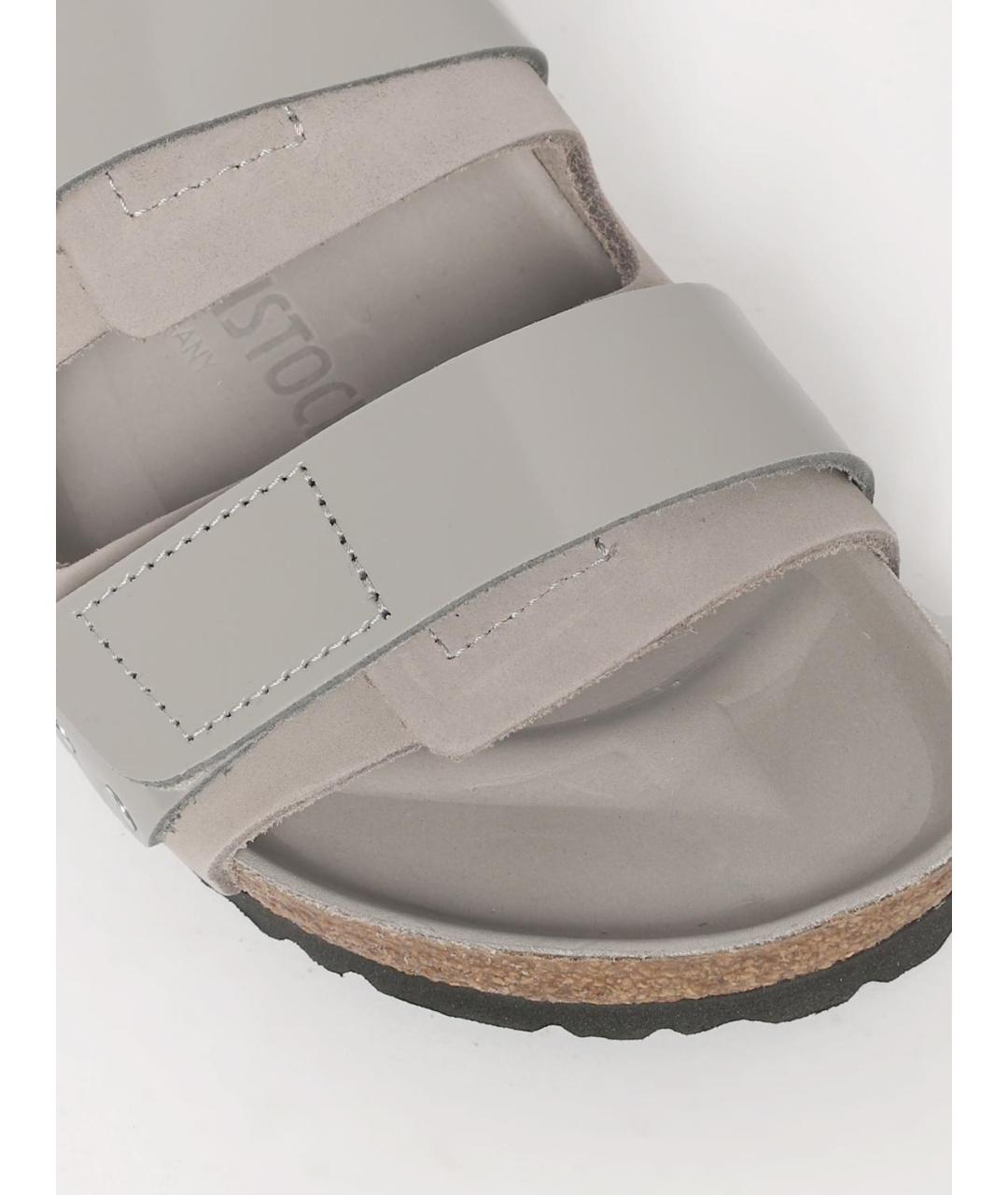 BIRKENSTOCK Бежевые шлепанцы, фото 4
