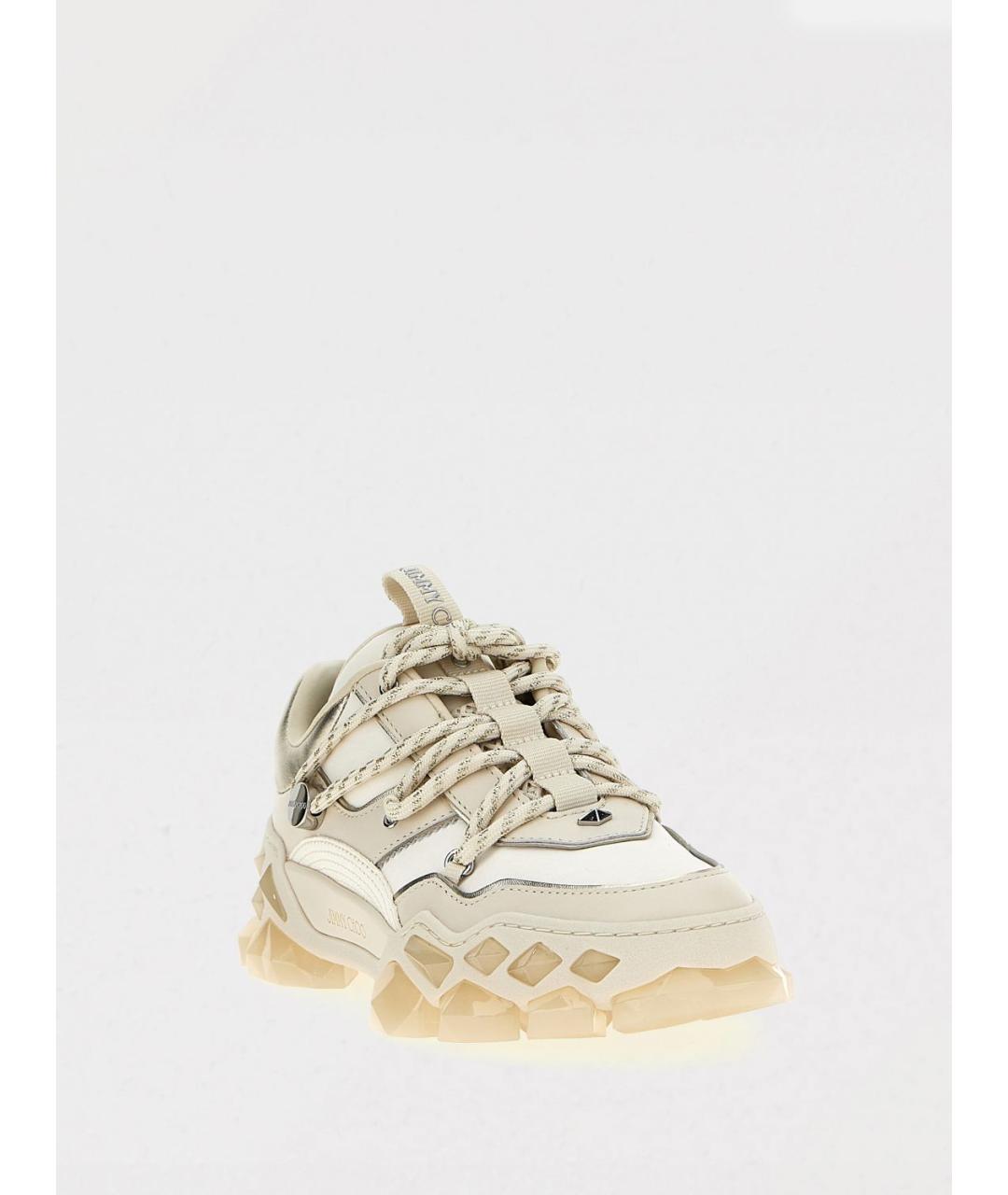 JIMMY CHOO Бежевые кроссовки, фото 2