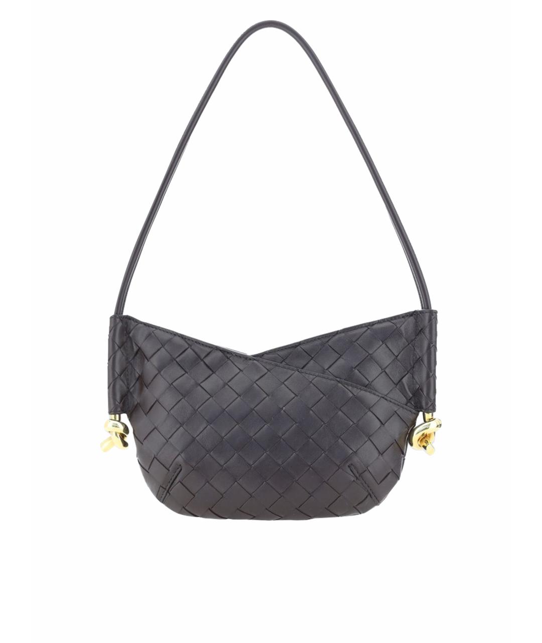 BOTTEGA VENETA Коричневая кожаная сумка через плечо, фото 1