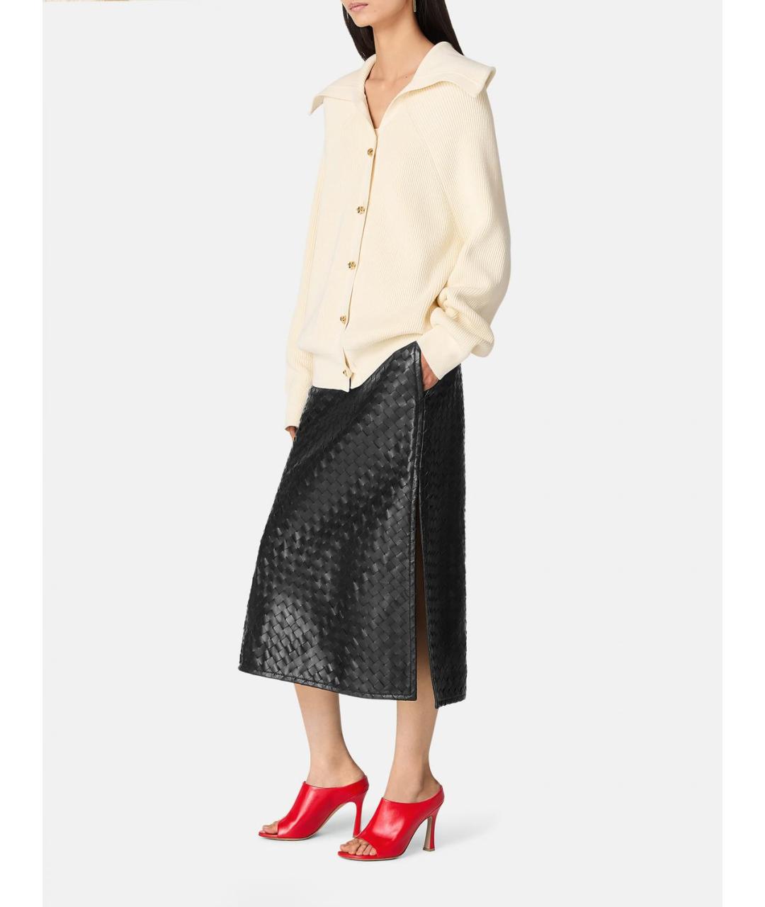 BOTTEGA VENETA Бежевый кардиган, фото 3