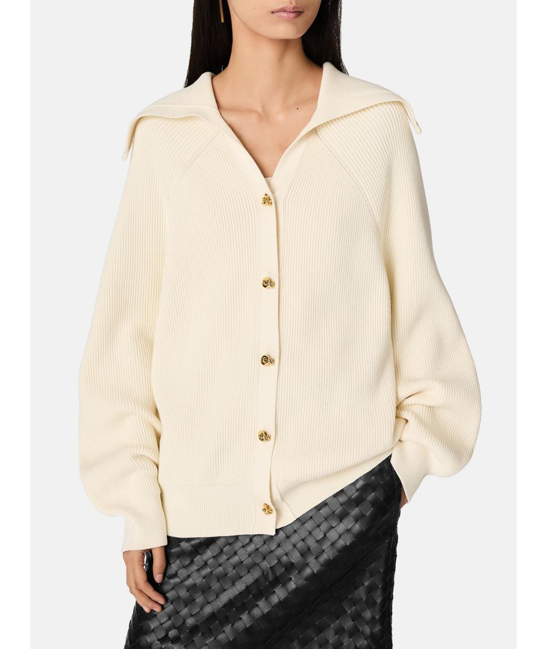 BOTTEGA VENETA Бежевый кардиган, фото 2
