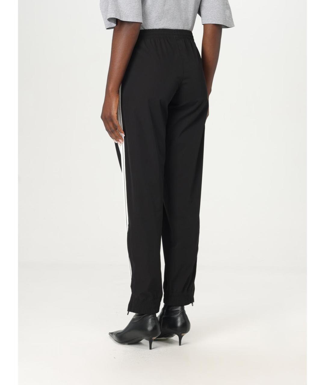 BALENCIAGA Черные прямые брюки, фото 4