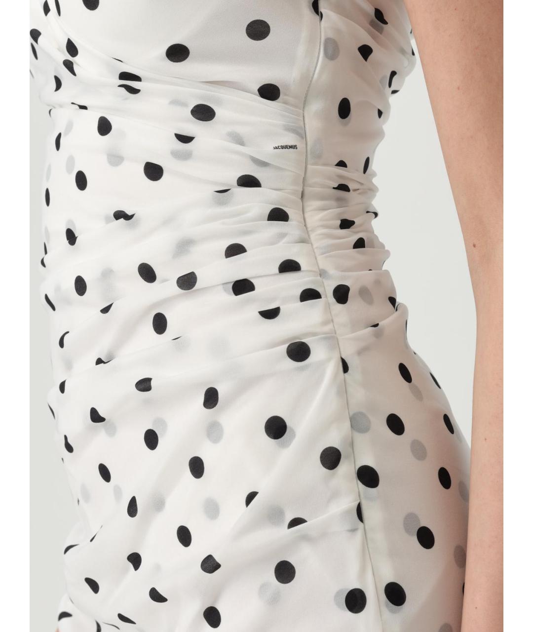 JACQUEMUS Белое платье, фото 5