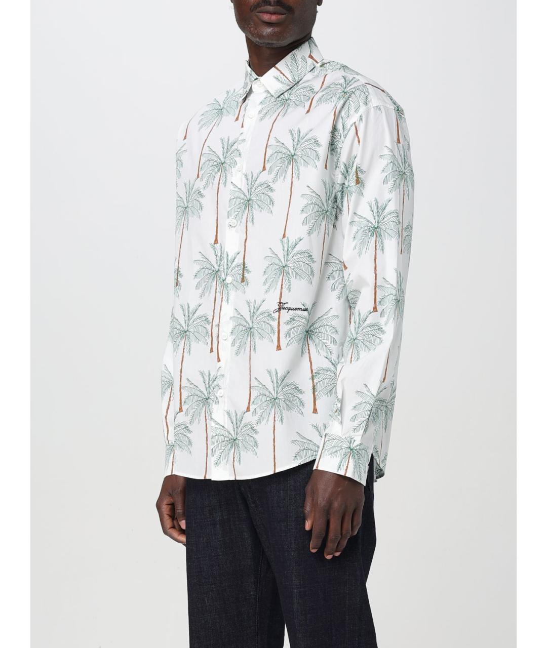 JACQUEMUS Белая кэжуал рубашка, фото 5