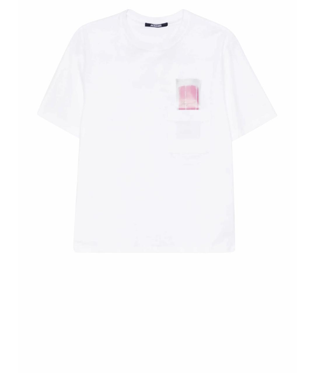 JACQUEMUS Белая футболка, фото 1