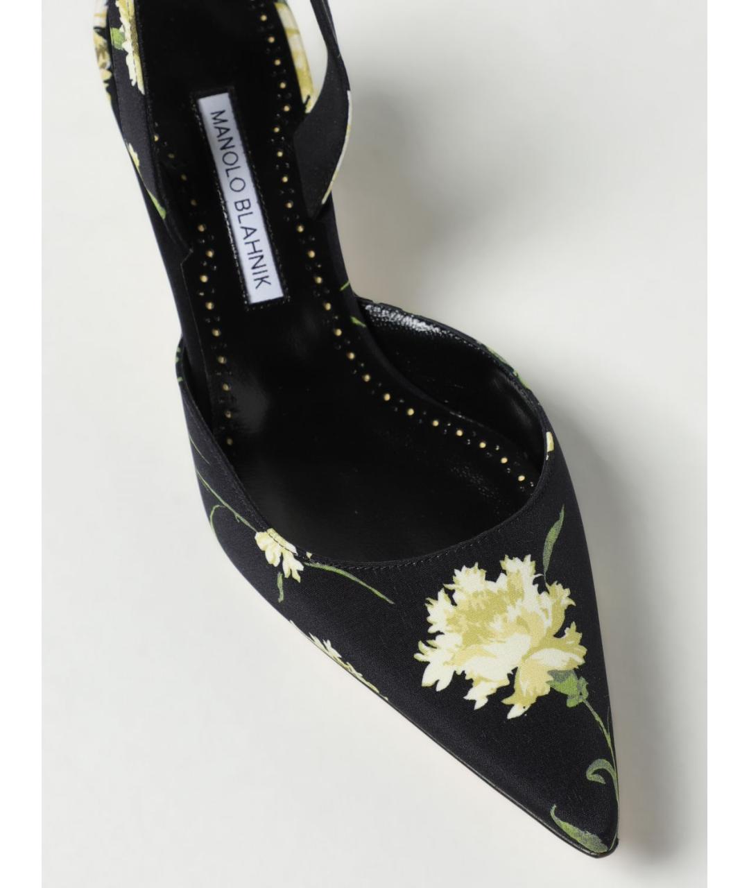 MANOLO BLAHNIK Черные туфли, фото 4