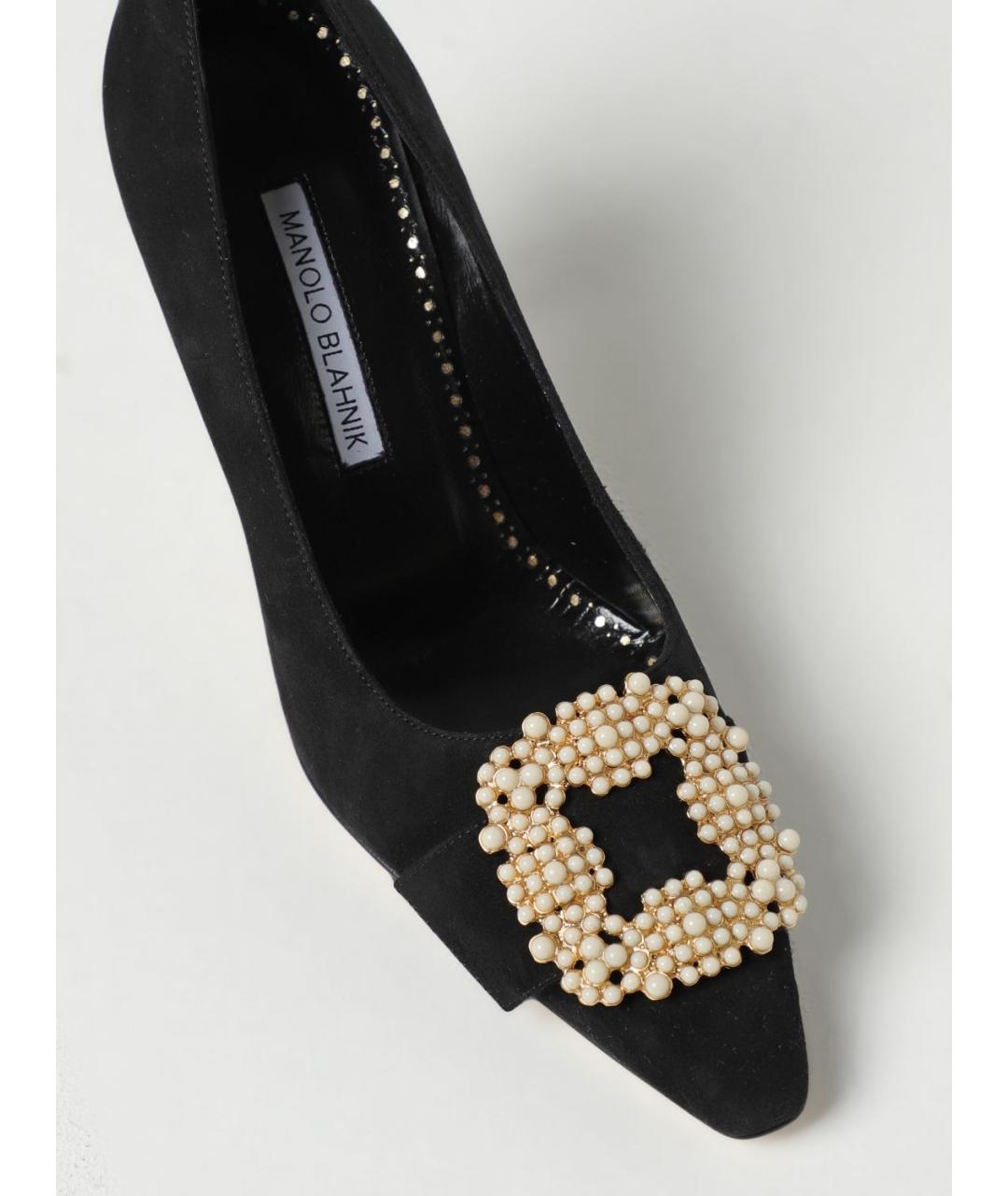 MANOLO BLAHNIK Черные туфли, фото 4