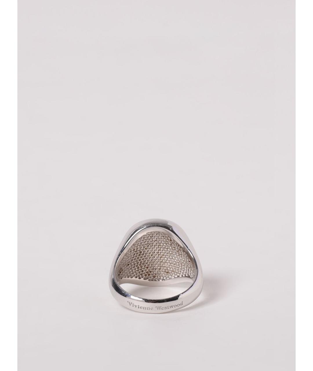 VIVIENNE WESTWOOD Серебряное металлическое кольцо, фото 3
