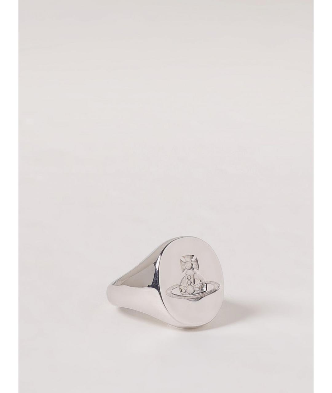 VIVIENNE WESTWOOD Серебряное металлическое кольцо, фото 4