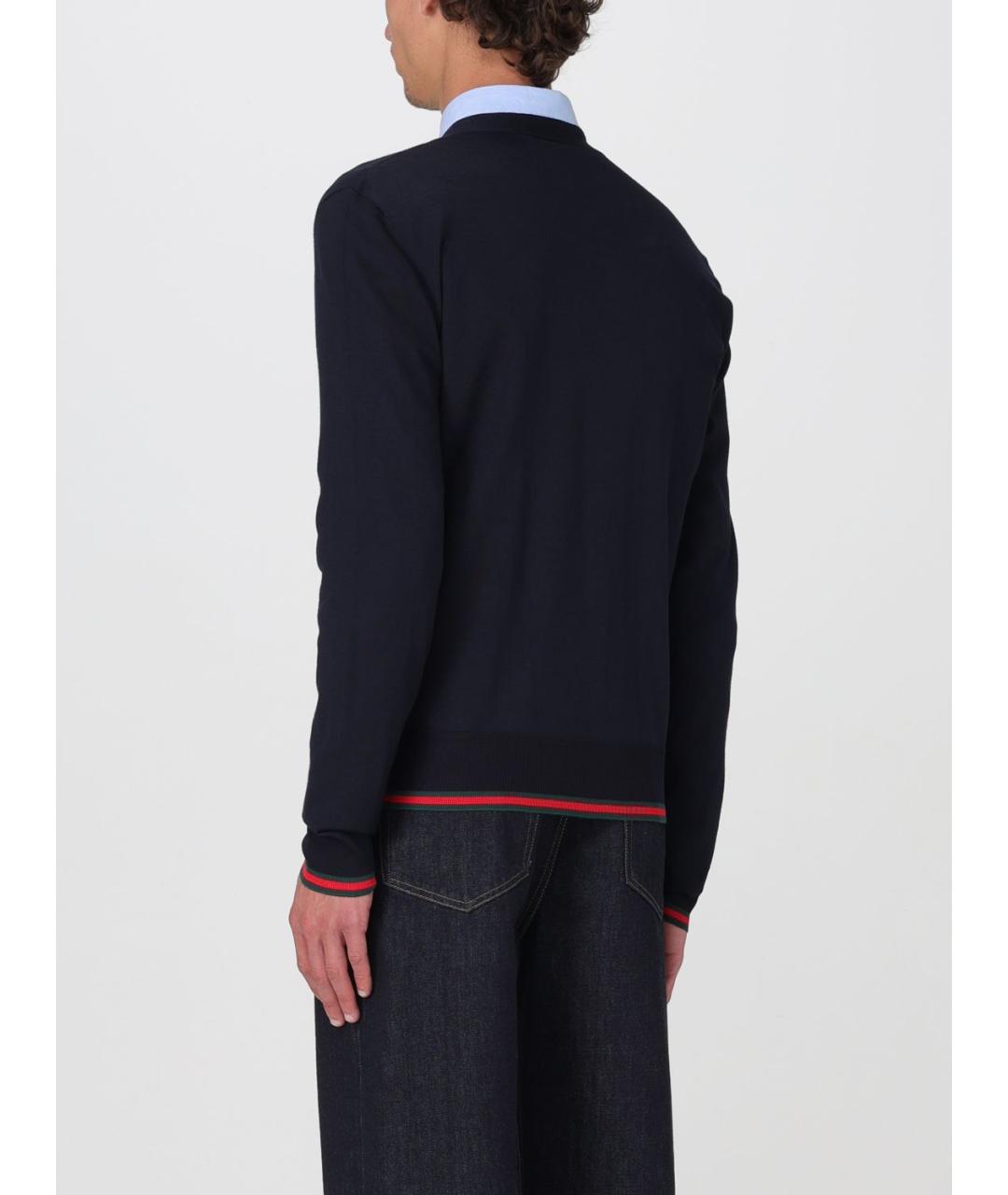 GUCCI Синий кардиган, фото 3
