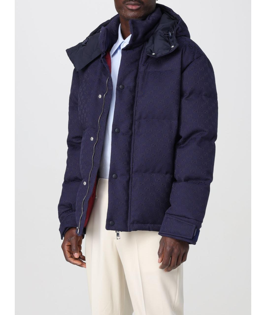 GUCCI Синяя куртка, фото 3