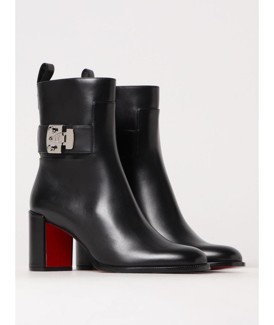CHRISTIAN LOUBOUTIN Черные ботинки, фото 2