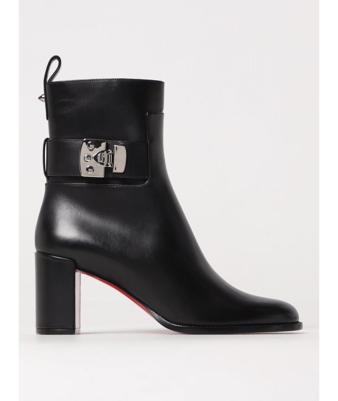 CHRISTIAN LOUBOUTIN Черные ботинки, фото 5
