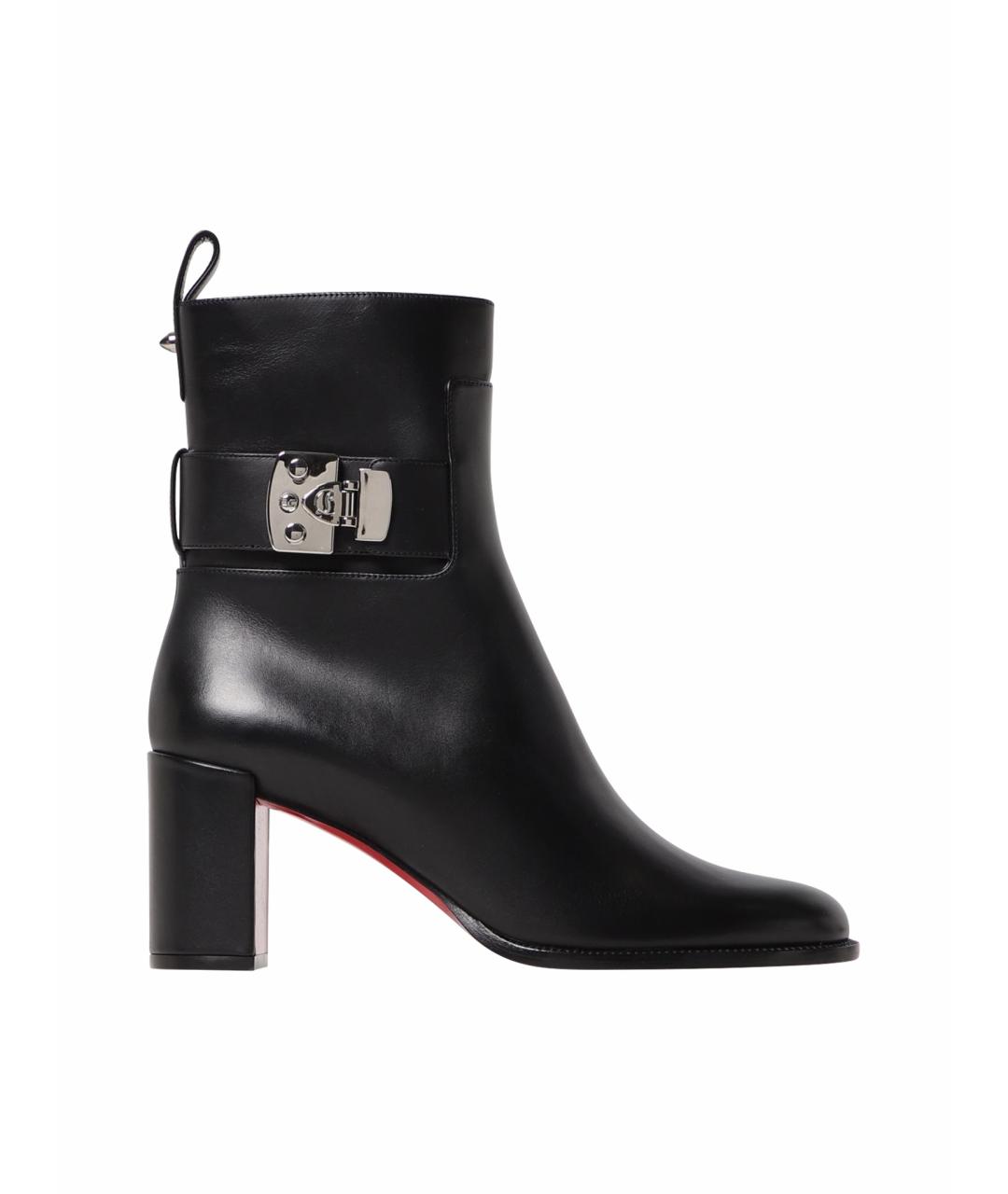 CHRISTIAN LOUBOUTIN Черные ботинки, фото 1