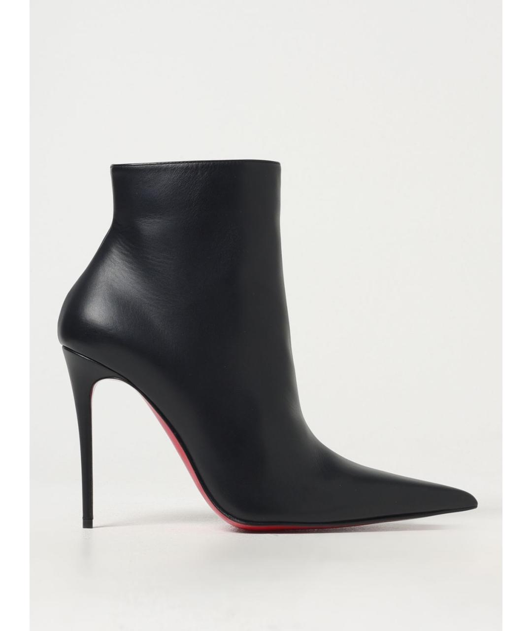 CHRISTIAN LOUBOUTIN Черные ботинки, фото 5
