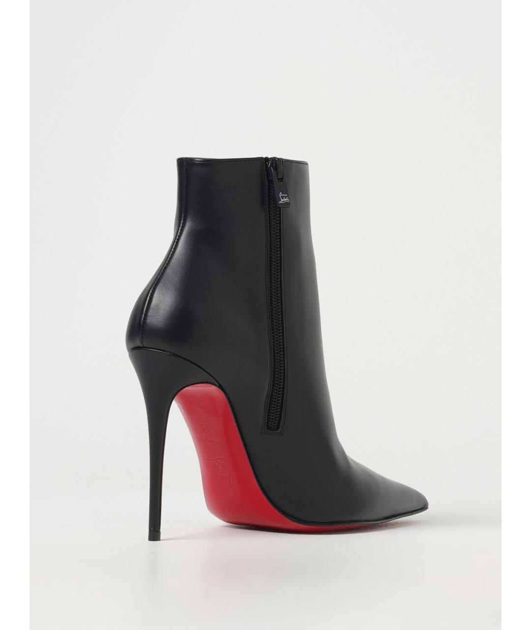 CHRISTIAN LOUBOUTIN Черные ботинки, фото 3
