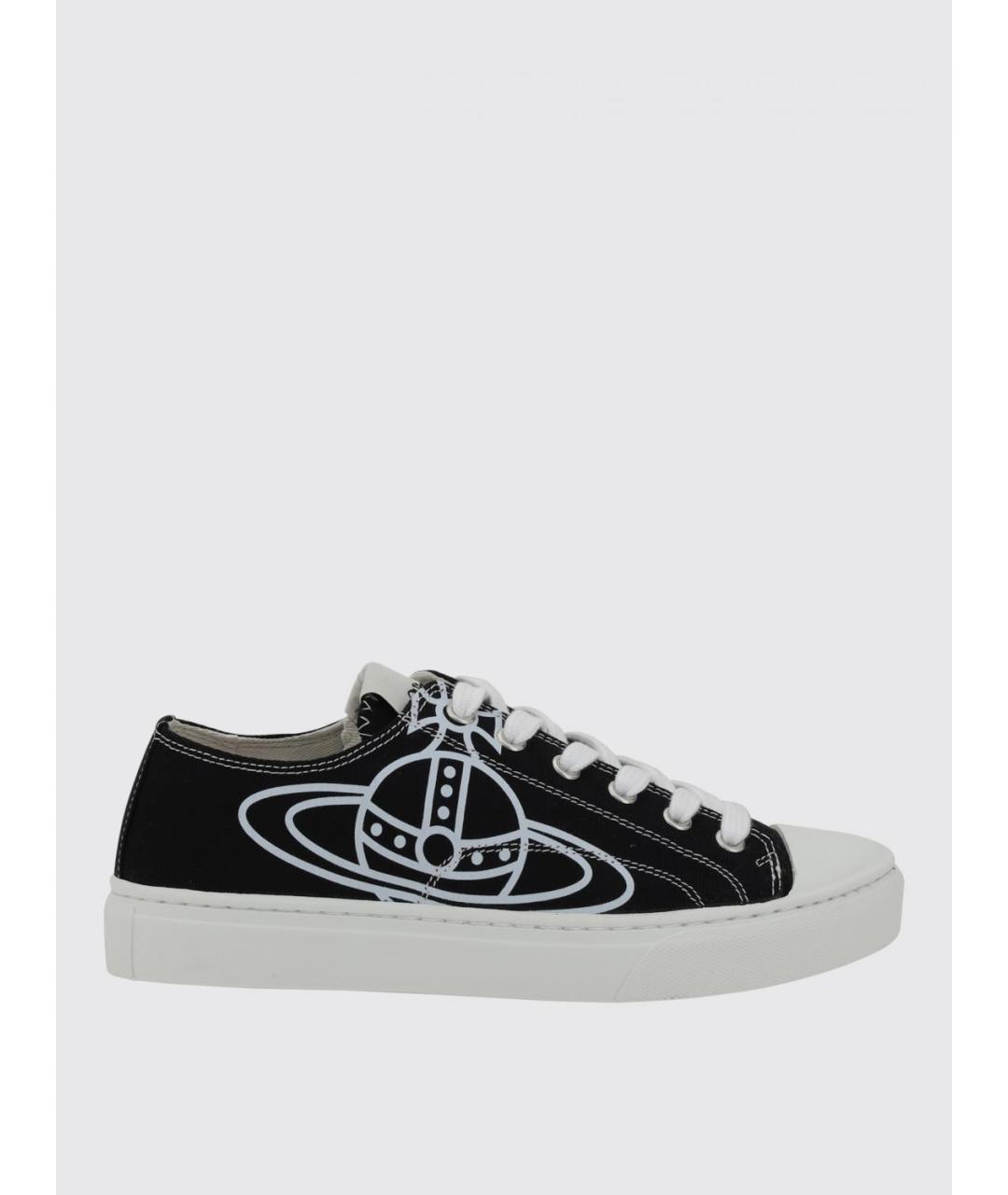 VIVIENNE WESTWOOD Черные кеды, фото 4