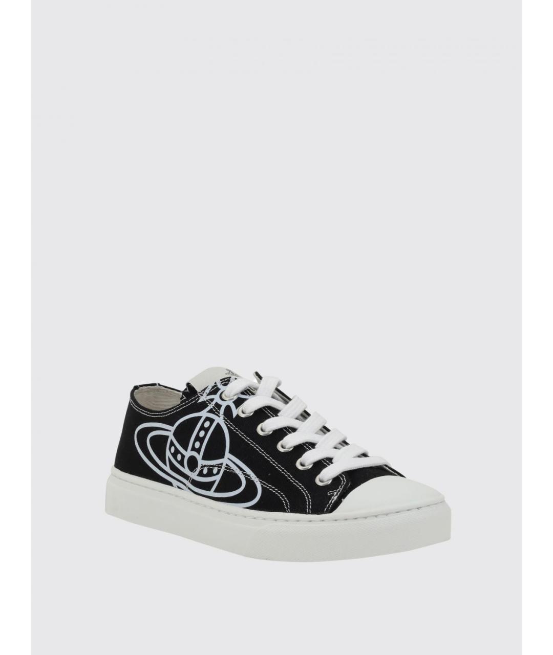 VIVIENNE WESTWOOD Черные кеды, фото 2