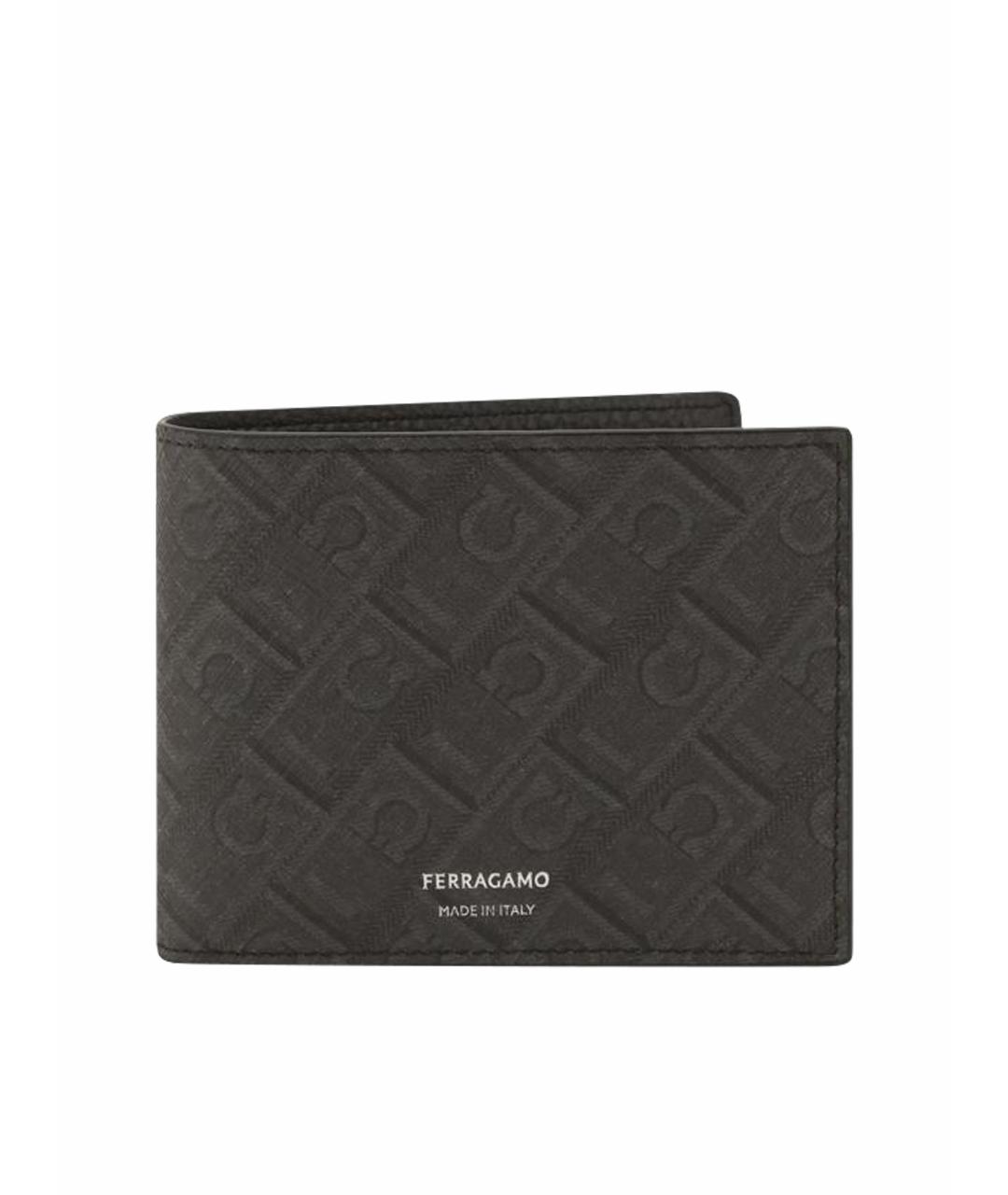 FERRAGAMO Серый кошелек, фото 1
