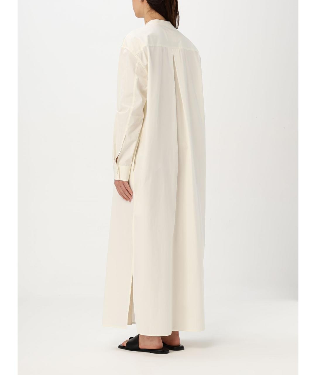 JIL SANDER Бежевое повседневное платье, фото 2