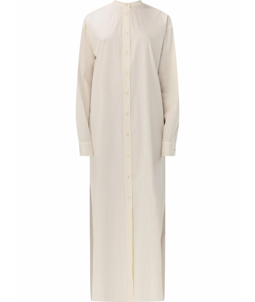 JIL SANDER Бежевое повседневное платье, фото 1
