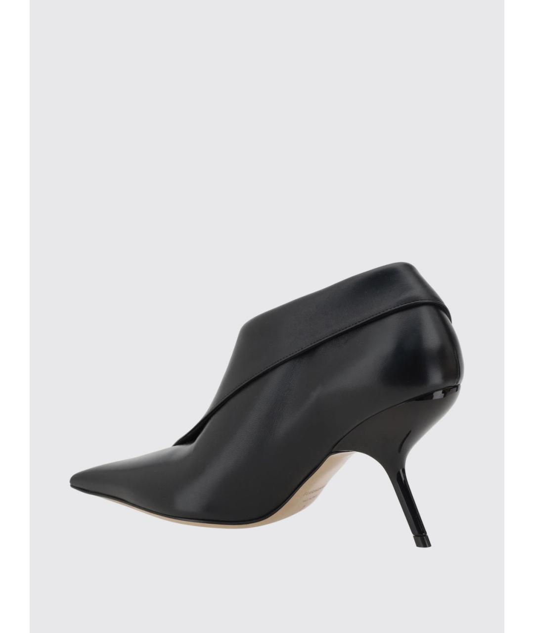 FERRAGAMO Черные кожаные туфли, фото 3