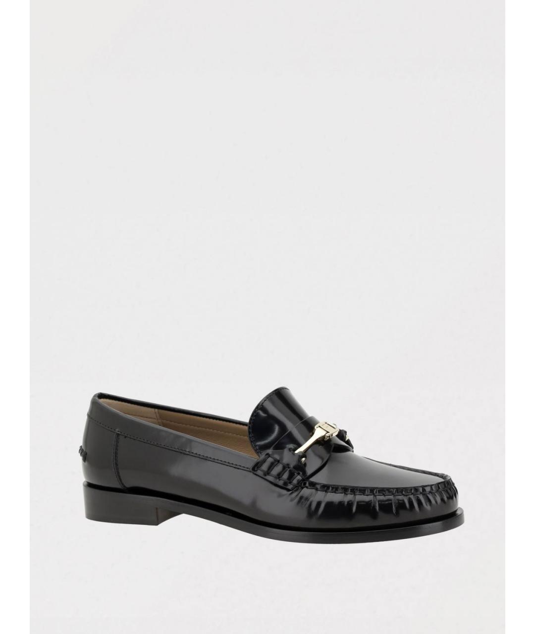 FERRAGAMO Белые кожаные лоферы, фото 2
