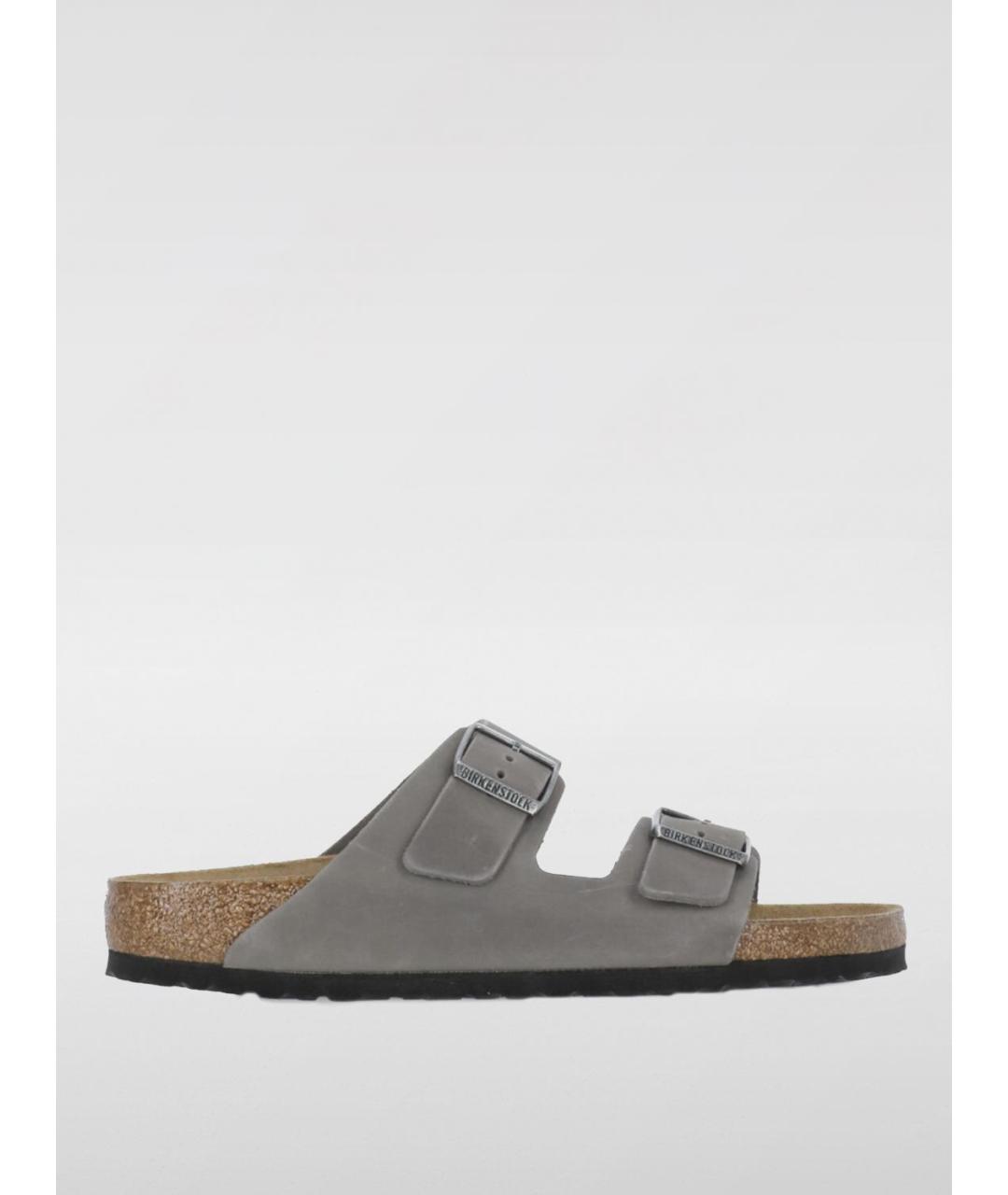 BIRKENSTOCK Серые шлепанцы, фото 6