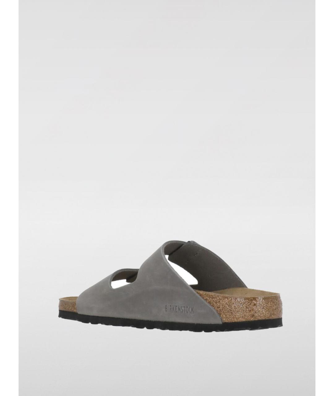 BIRKENSTOCK Серые шлепанцы, фото 4