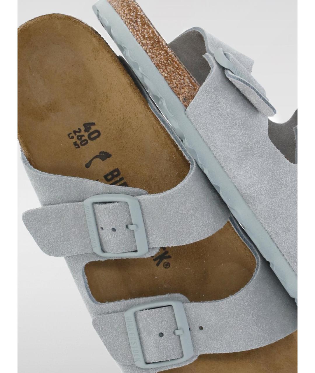 BIRKENSTOCK Серые сандалии, фото 5