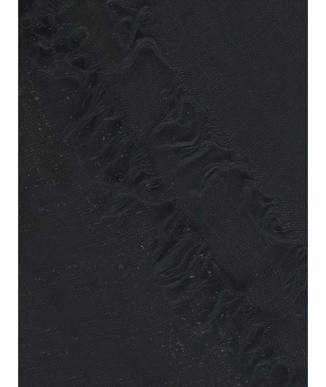 RICK OWENS Черный шарф, фото 3