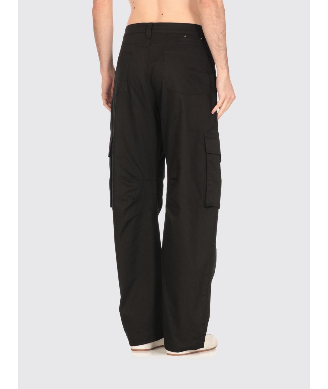 GOLDEN GOOSE DELUXE BRAND Черные повседневные брюки, фото 4